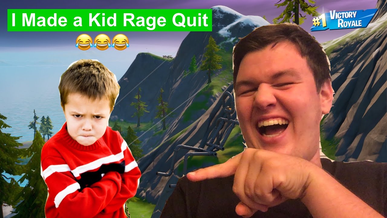 Pokemon Rage quit kid