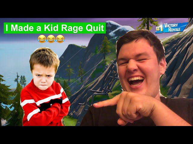 Pokemon Rage quit kid