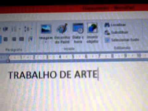 Como fazer capa de trabalho no powerpoint Como fazer capa de trabalho no powerpoint