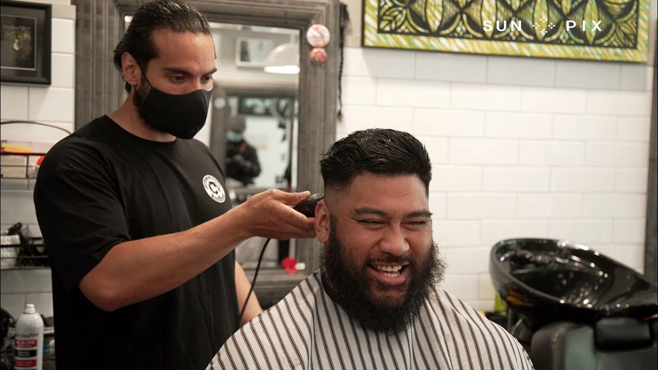 Auckland barbers and hairdressers reopen after three months YouTube