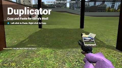 How to Make your own dupe in Gmod