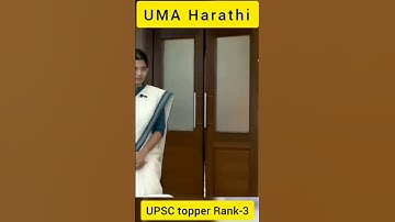 🔥ias Uma harathi N mam 💞,Rank 3,upsc 2022 ke toppers, interview, dream ias ips, motivational video,