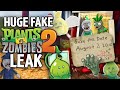 The History Behind the Fake PvZ2 Leak (& Plush Scene)