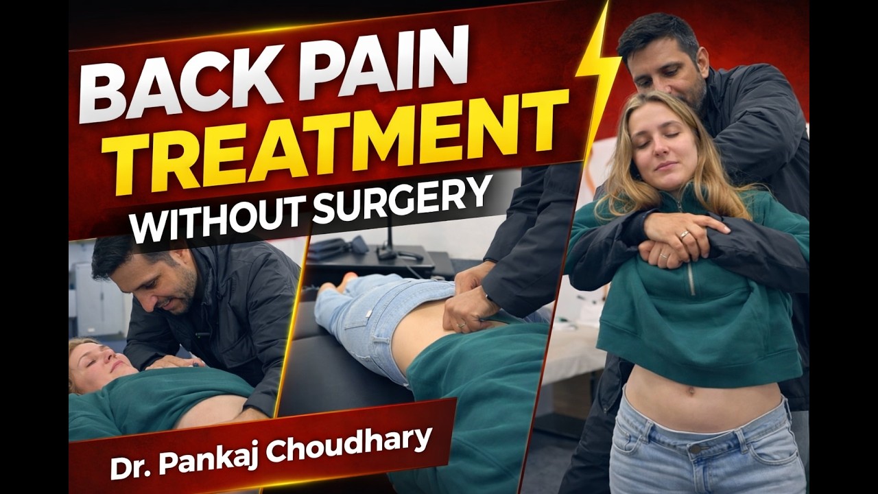 Fix your spine without surgery or Medicine| Dr.Pankaj in Bangalore| Chiropractic care for Pain|