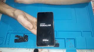 Завис и не загружается Samsung A8 2018.Hard Reset Samsung A530F.Резервное выключнеие Samsung A530F