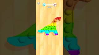 Pop Us! Level 59 Dinosaur Brachiosaurus Gameplay Android #shorts #popus #popusgame screenshot 4