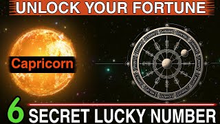 🌟 Unlock Your Fortune with Capricorn's 6 Secret Lucky Numbers for Success 💸✨