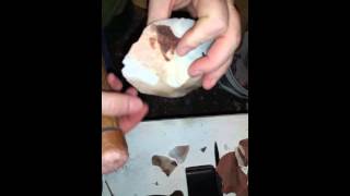 Flint knapping, Flint Ridge, Part 1 percussion , Greg Malone