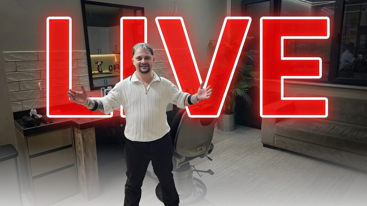 LIVE | AMAZING ASMR MASSAGE SESSION IN MY BARBER SHOP