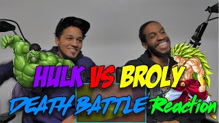 Hulk VS Broly (Marvel VS Dragon Ball) DEATH BATTLE Reaction