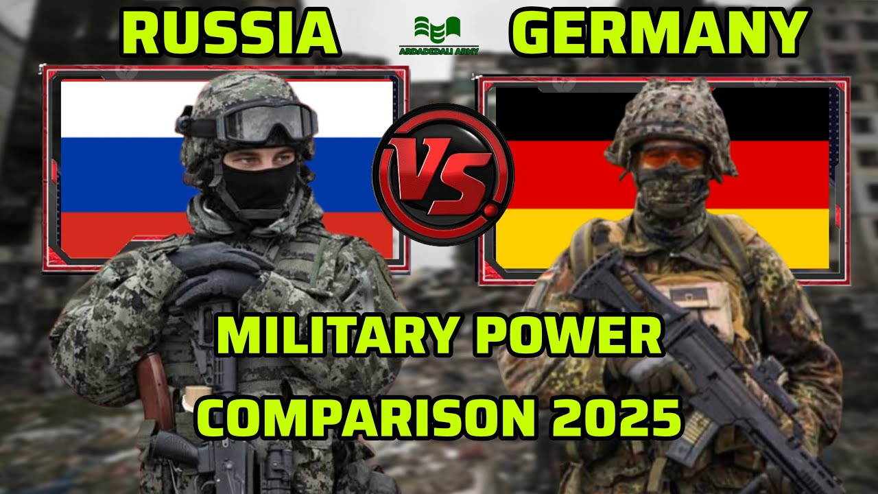 Russia Vs Germany  Military  power comparison 2025 |  Germany Vs Russia