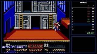 Double Dragon II (NES) Speedrun in 10:03 (Current WR)