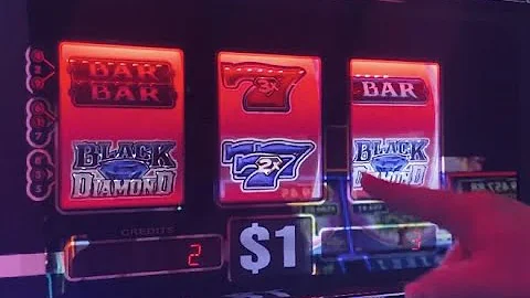 TRIPLE 7'S TIMES 2!!!  PLATINUM RED SPINS ON $9 BLACK DIAMOND PLATINUM SLOT MACHINE!!