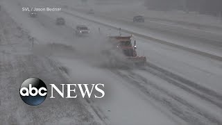 Major storm causing treacherous travel conditions