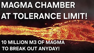 Magma Chamber at Tolerance Limit! New eruption ANY DAY now! Iceland Volcano Update 25.04.24