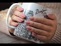 Structured Manicure in Grace w/Rose Gold Charm Application | Luminary Nail Systems | Easy Nail Art