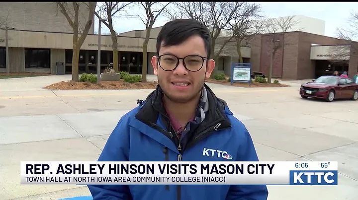 Divided reactions at Rep. Ashley Hinson’s town hall in Mason City