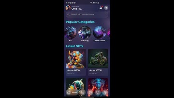 NFTO - NFT MarketPlace App UI Kit in Flutter