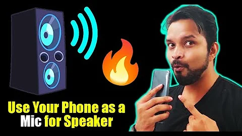 How to Use your Smartphone as a Mic for Bluetooth Speakers