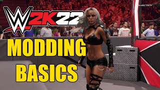 WWE 2K22 Modding Basics Tutorial