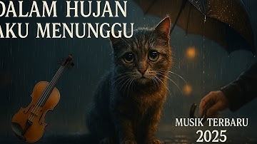Dalam hujan aku menunggu _ official music video - lirik musik#lagu #laguviral #ai #aivideo #musikai