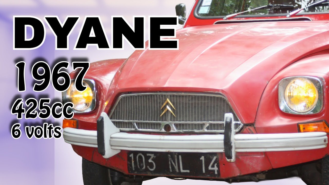 Dyane 1967 :  présentation et essai de la dyane originelle !