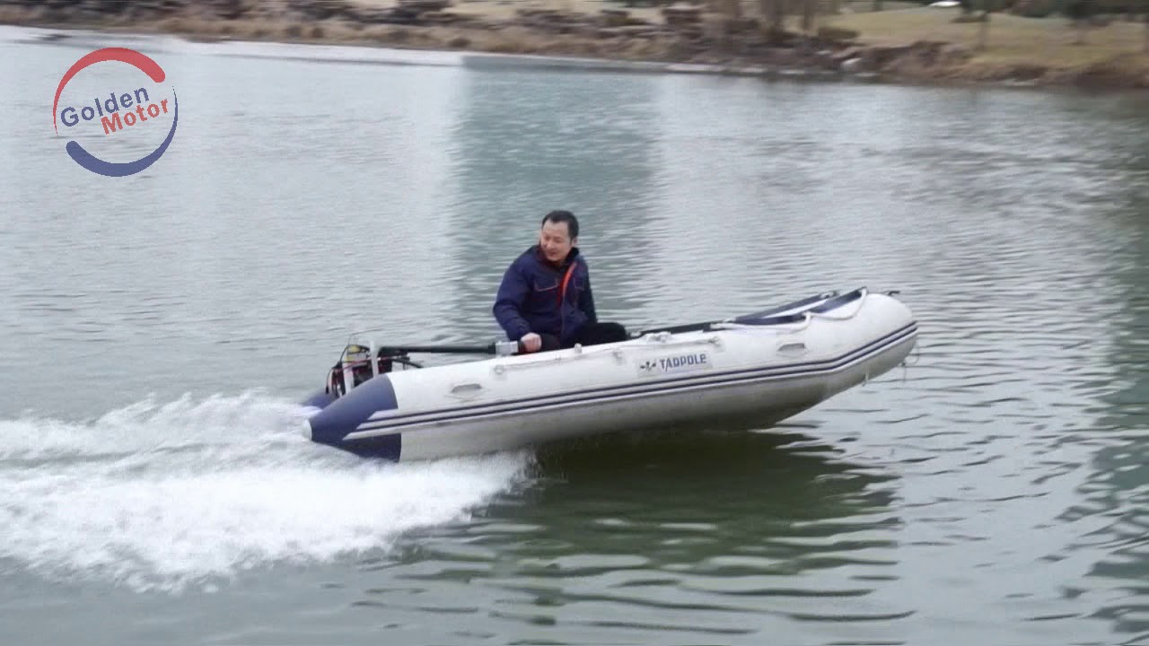 EZ-Outboard Testing on river New Innovative design ...