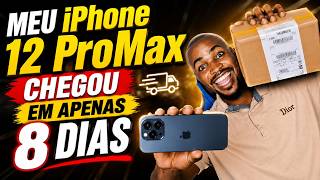 MEU iPhone 12 ProMax CHEGOU EM APENAS 12 DIAS