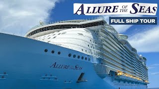 ALLURE OF THE SEAS WALK THROUGH TOUR | ROYAL CARIBBEAN CRUISE🛳️