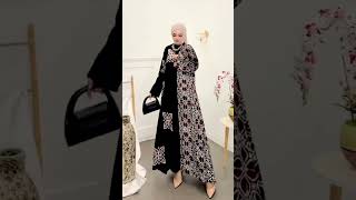 Cod Available Beautiful Batik Cap Babar Pindo Cool Gamis Gamis ...