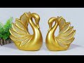 Amazing Peacock Showpiece making at home || Gift item showpiece making || Birthday gift  showpiece