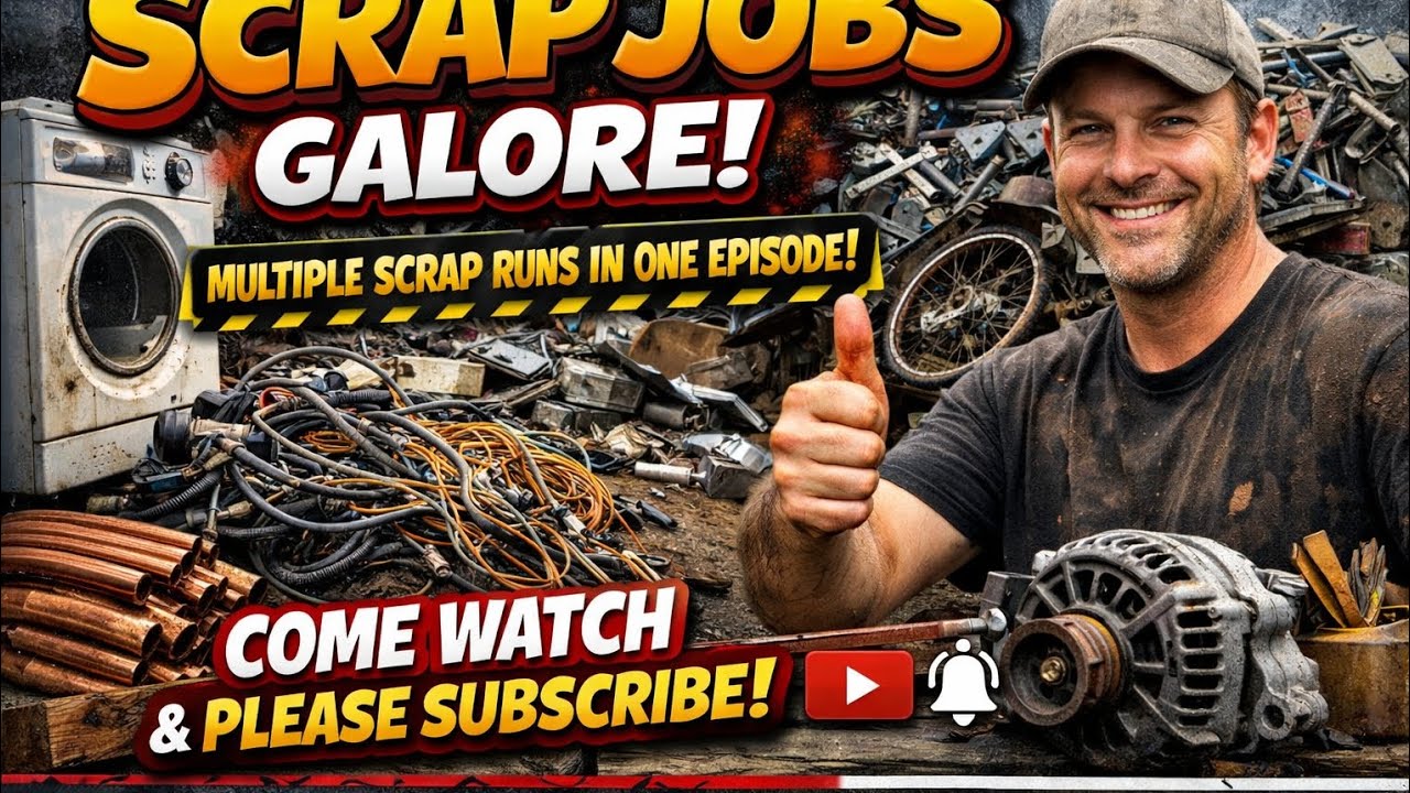 Scrap Jobs Multiple Scrap Jobs in One Day 💪 Turning Trash Into Real Money | Come ...