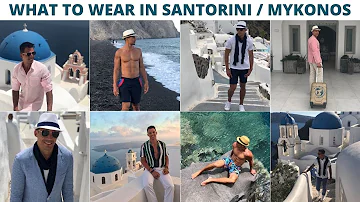 Come vestirsi a Santorini a settembre?