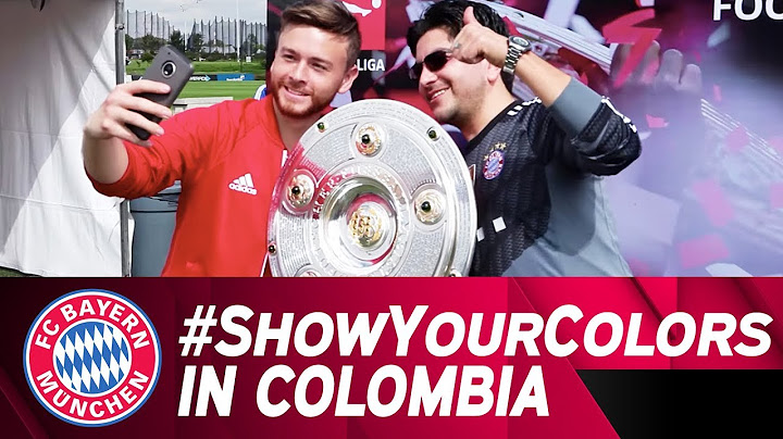 Ein FC Bayern-Fanclub in Kolumbien: #ShowYourColors 🇨🇴
