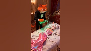 #aicat #catvideos #catanimation #cartoon #catcartoon #smartcat #catshorts #Disney #whitecat