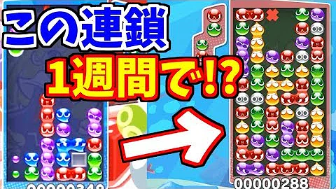 ぷよぷよ 連鎖の仕方