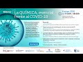 Webinar La Quimica, esencial frente al COVID19