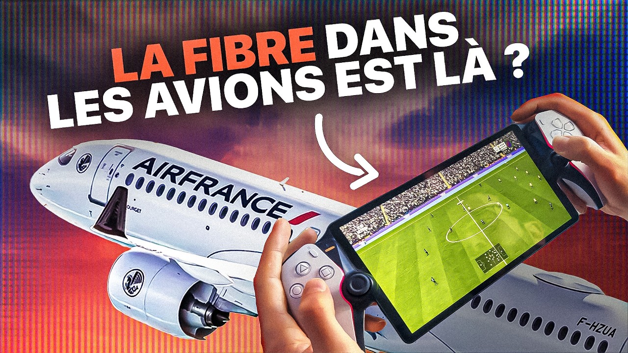 On a TESTÉ le WIFI STARLINK d’Air France (et c’est bluffant)