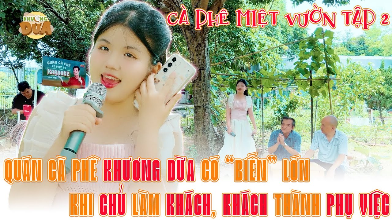 CÀ PHÊ MIỆT VƯỜN 2| Cà phê Khương Dừa có 