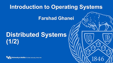Intro to OS - Distributed Systems (1/2)