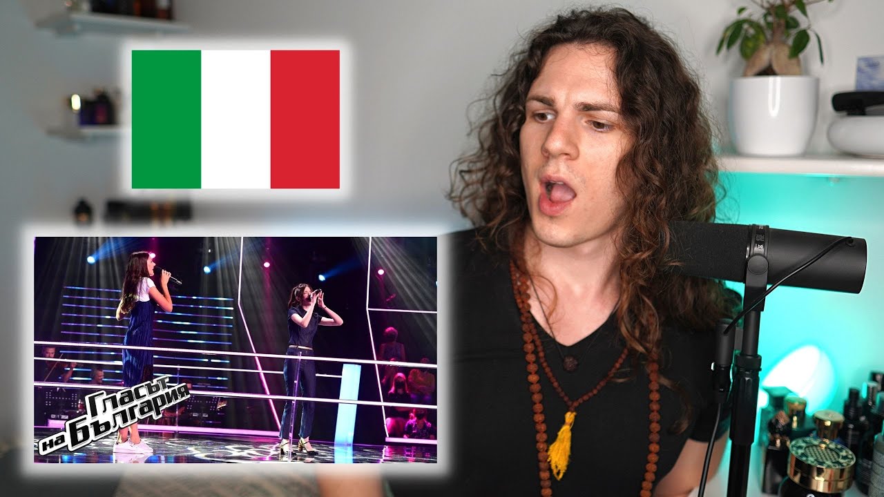 Реакция Мистера Мира Италии на Далию против Лидии «Прекрасно» | Битвы | Голос Болгарии