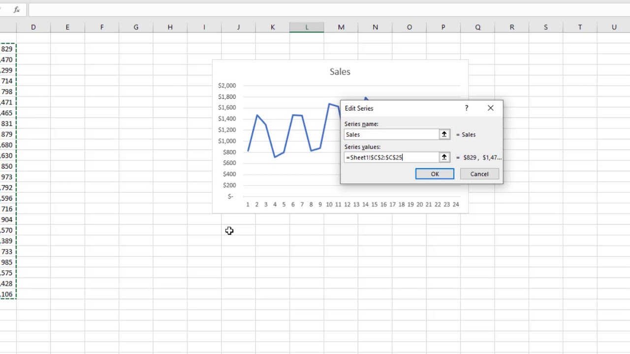 Plotting data in a time series plot - YouTube
