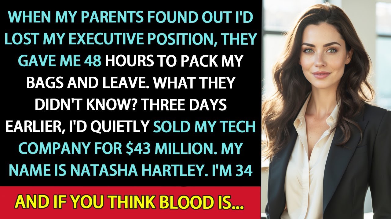 My Parents Kicked Me Out After I Lost My Job—Didn't Know I Just Sold My Company For $43M