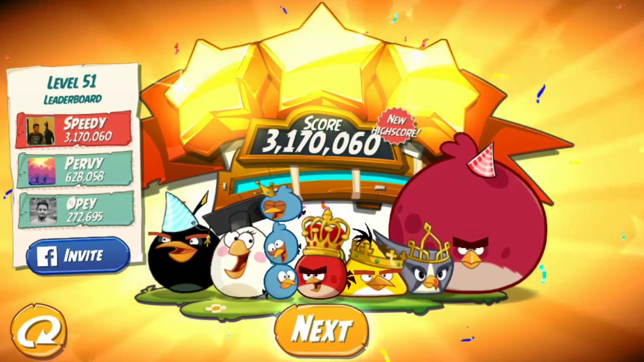 Angry Birds 2 Boss Fight level 51! -Gameplay Walkthrough - Chef