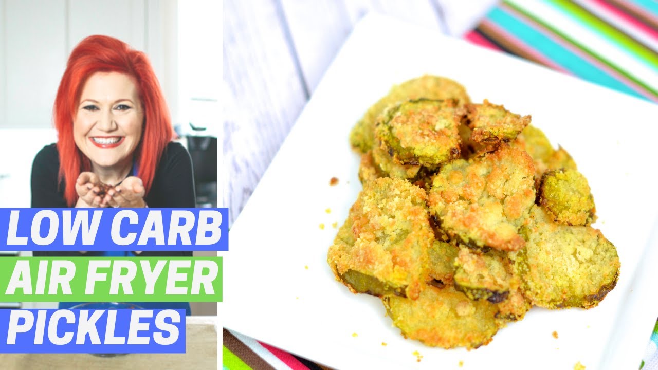 Air Fryer Dill Pickles (LOW CARB KETO FRIENDLY RECIPE) YouTube