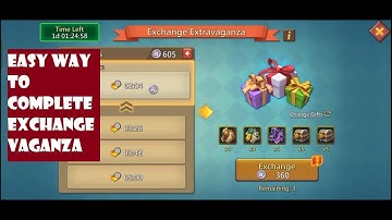 Easy Way to Complete Exchange Extravaganza without Gain Might