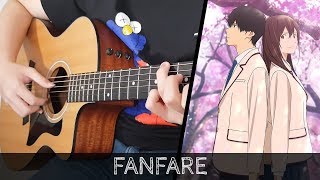 【Kimi no Suizou wo Tabetai OP】 Fanfare - Fingerstyle Guitar Cover chords