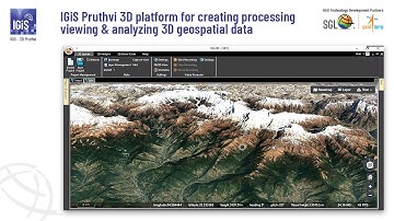 IGiS 3D Platform for Geospatial Data