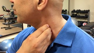 How to treat scalene muscle trigger points - trigger points - how to self treat trigger point pains