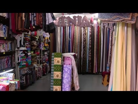 დაბალ ხარისხიანი საღებავით და ქსოვილით დამზადებული თეთრეული და ტანისამოსი